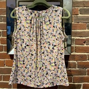 Calvin Klein sleeveless blouse